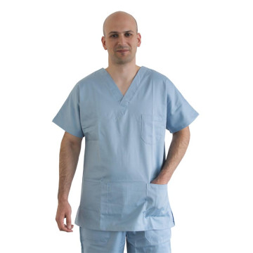 Casacca - cotone/poliestere - unisex - taglia s azzurra - 1 pz.