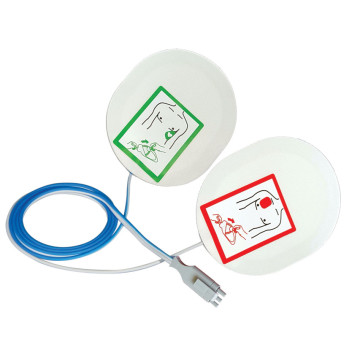 Placche compatibili per defibrillatore Metrax da s/n 739xxxxx - kit di 2 pz.