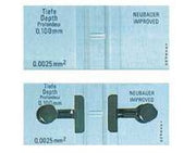 Neubauer chamber cell counter device for semen and blood cell analysis