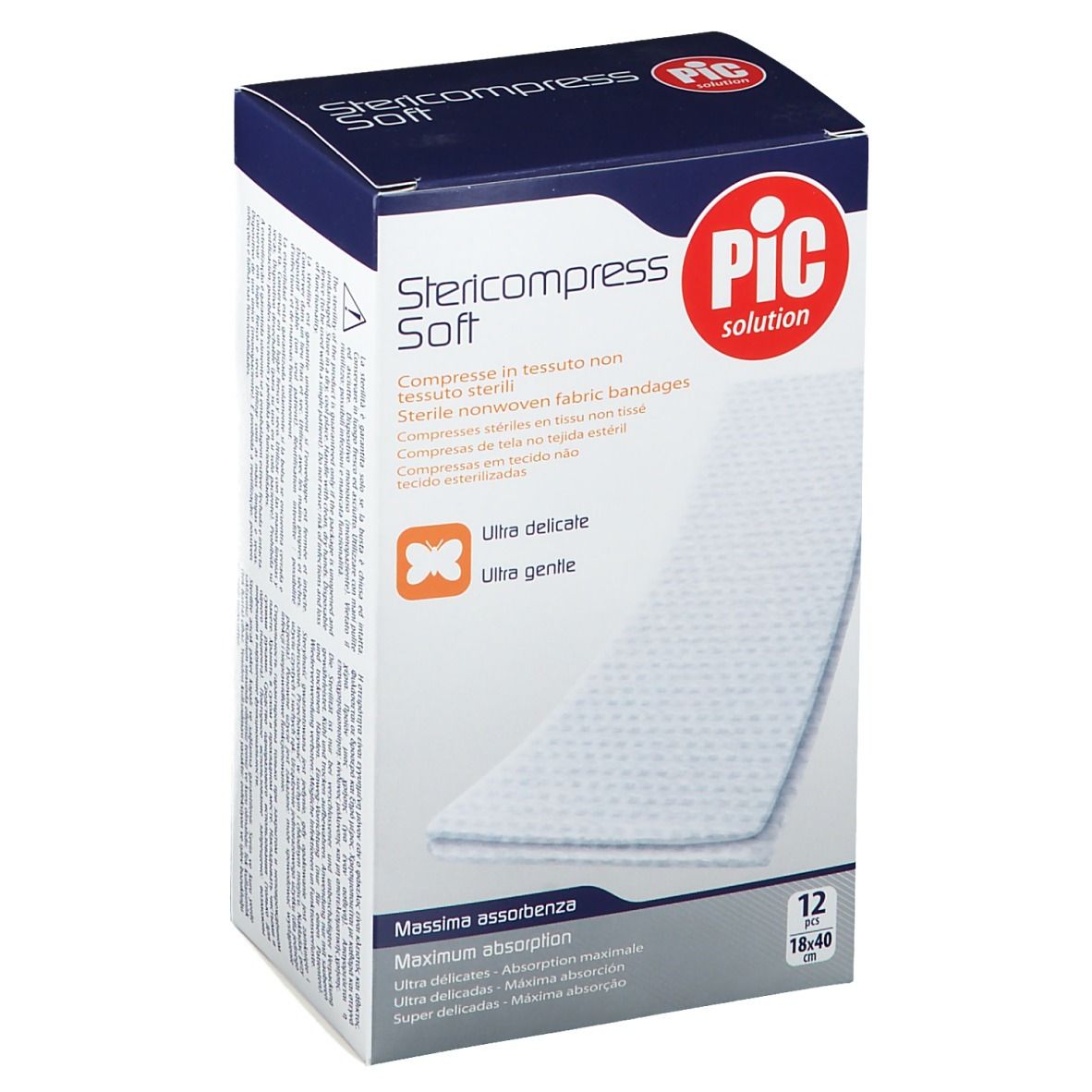 PIC Stericompress Soft compresse di garza in TNT
