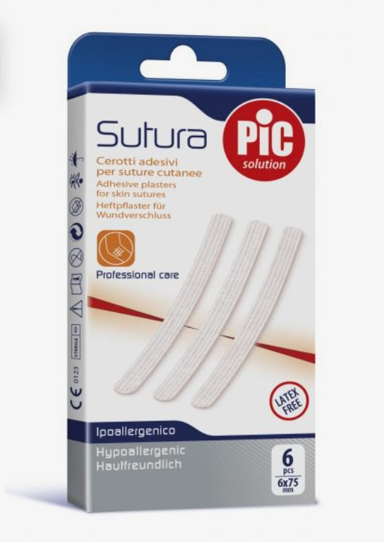 Cerotti Sutura PIC sterili per suture cutanee