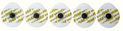 Électrodes jetables Fiab F9069RM en FOAM - gel solide clip carbone - 42x45 mm ovale amagnétique - Conf.50 pcs