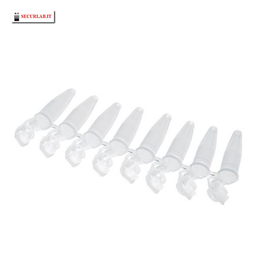 Microtubi PCR 0,2 ml Eppendorf in Strip da 8 0,2 ml - CF/ 120