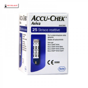 Accu-Chek Aviva Blutzucker-Teststreifen - Packung mit 25 Teststreifen