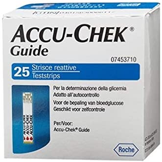 Glicemia Accu-Check strisce per Accu-Chek Guide - conf. 25 pz.