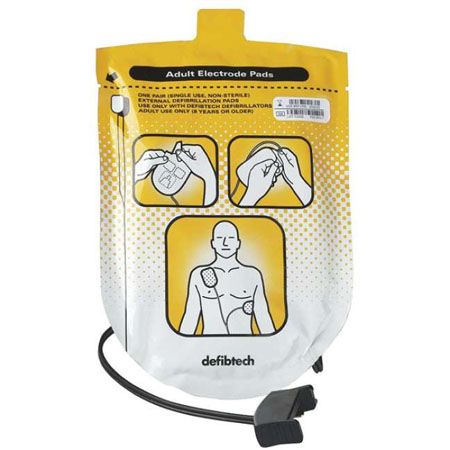 Piastre defibrillatore Defibtech per modelli Lifeline - 1 paio