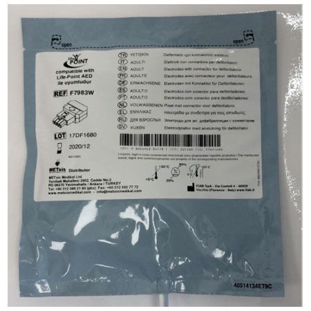 Piastre per defibrillazione LIFE POINT Pro AED Adulto (coppia)