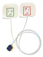 Piastre adulti radiopache multifunzione compatibili per Defibrillatori Corpuls - 1 coppia