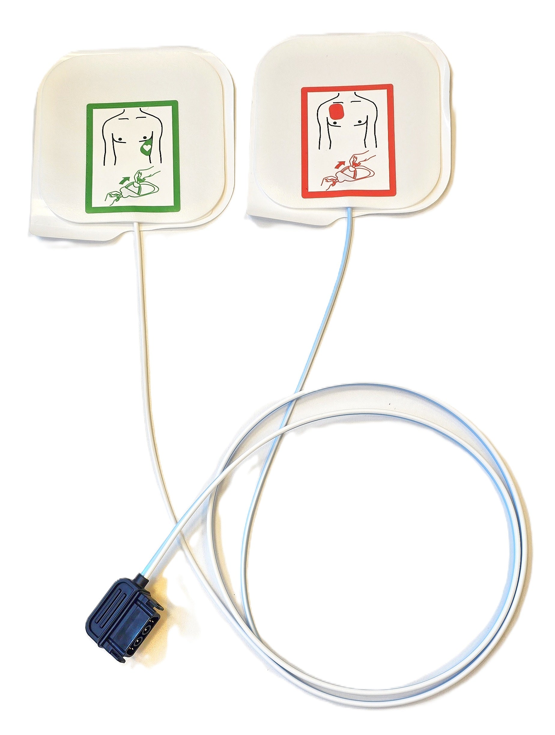 Piastre adulti radiopache multifunzione compatibili per Defibrillatori Corpuls - 1 coppia