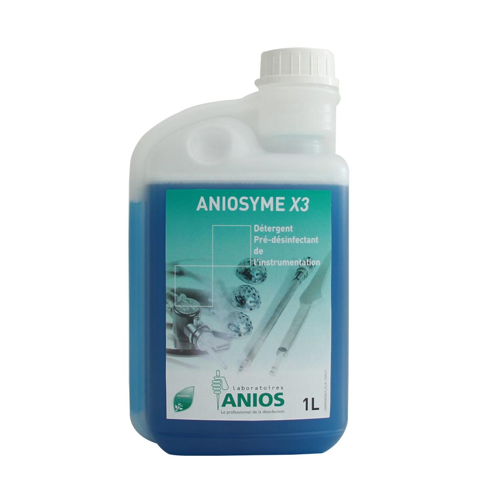 Enzymatic cleaner Anyosime X3 for surgical instruments - With dispenser - 1 liter