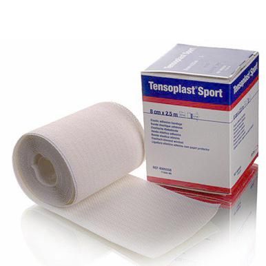 Benda adesiva elastica Tensoplast Sport cm 8 x 2,5 mt