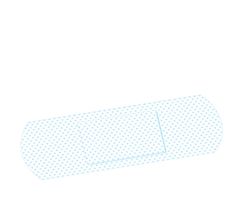 Cerotti strips in TNT elasticizzato Farmacerotto - 19x72 - Conf.1000 pz.