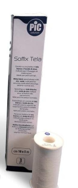 Cerotti PIC Soffix tela cm 10 x 5 m - Conf. 3  pz.