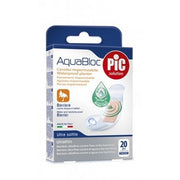 Apósitos Aquabloc PIC - 19x72 mm con antibacteriano - Env. 20 uds.