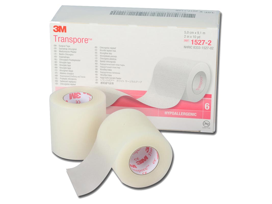 3M Transpore - Nastro chirurgico traforato 1527