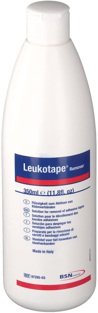 Leukotape Remover - Soluzione per la rimozione di bende adesive. Flac.350 ml