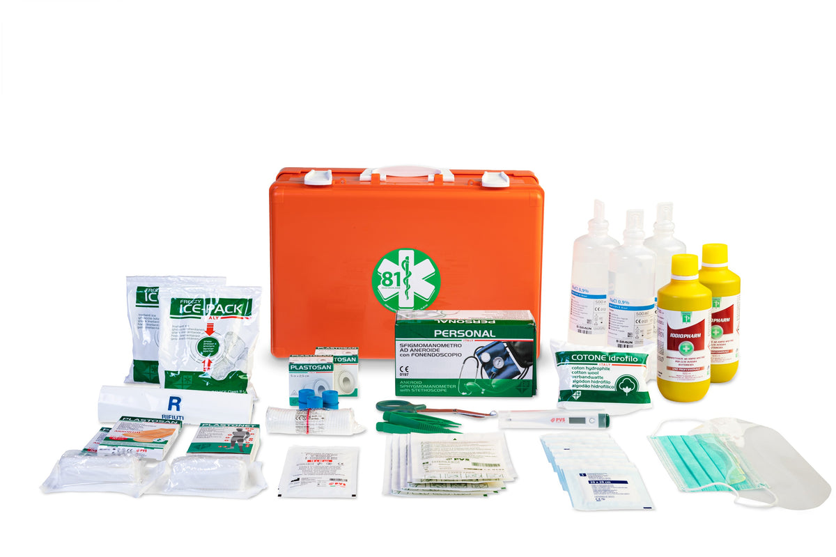 First aid kit ANNEX 1 BASE Medic 2 - D.M. 388