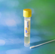 Flüssigtupfer für Oberflächen mit Kunststoffstab aus Viskose, 5 ml neutralisierende Verdünnungslösung - Packung mit 100 Stk.