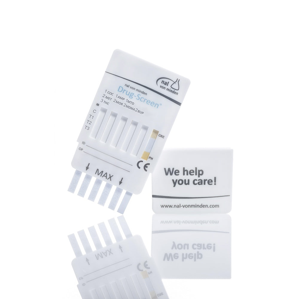 Drug-Screen® Multiline Dip-Test – 9 Parametri a facciata unica per la Medicina del Lavoro - Conf. 25 test