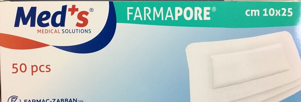 Medicazione adesiva sterile in TNT FARMAPORE - MED'S