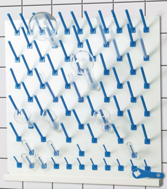 LaboPlast®-Glaswaren-Abtropfgestell mit 10 Stäben