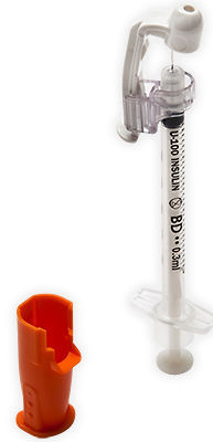 Siringhe di sicurezza BD Safety U100 1 ML. 29G -  Conf.100 pz.