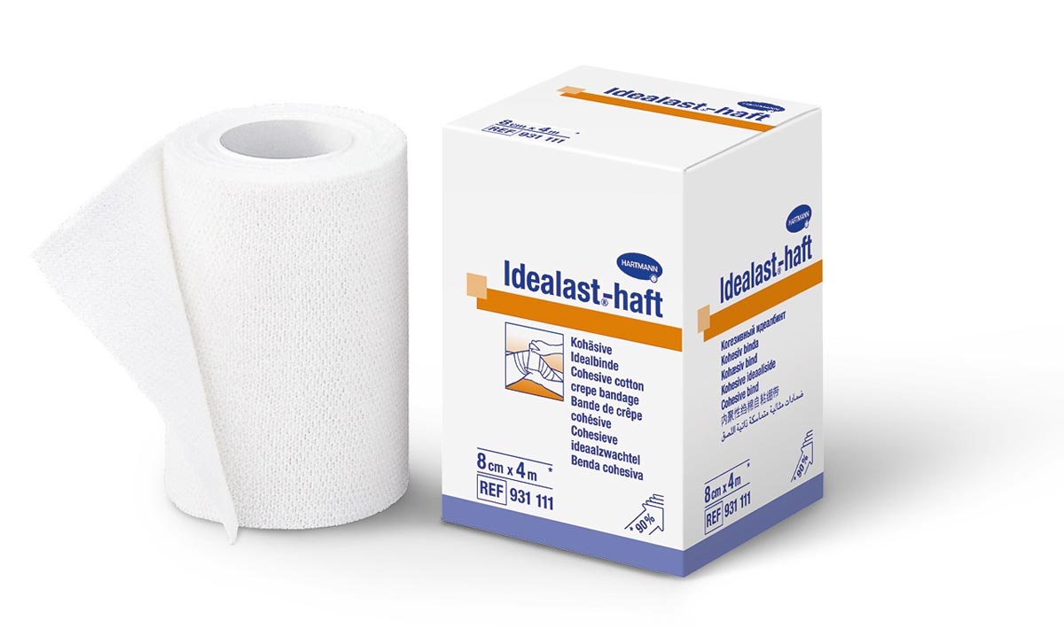 Medium-stretch cohesive elastic bandage Idealast-haft - 10 cm × 10 m - 1 roll