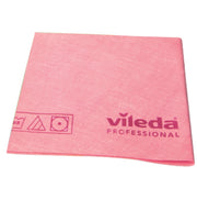 Paño de microfibra VILEDA MICROEVOLUX rojo - paquete de 5 uds.