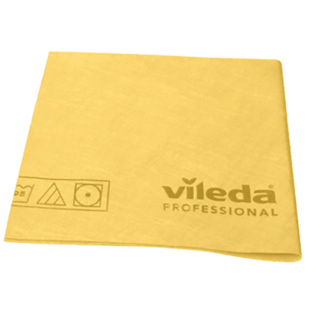 VILEDA MICROEVOLUX Mikrofasertuch gelb - Packung mit 5 Stk.