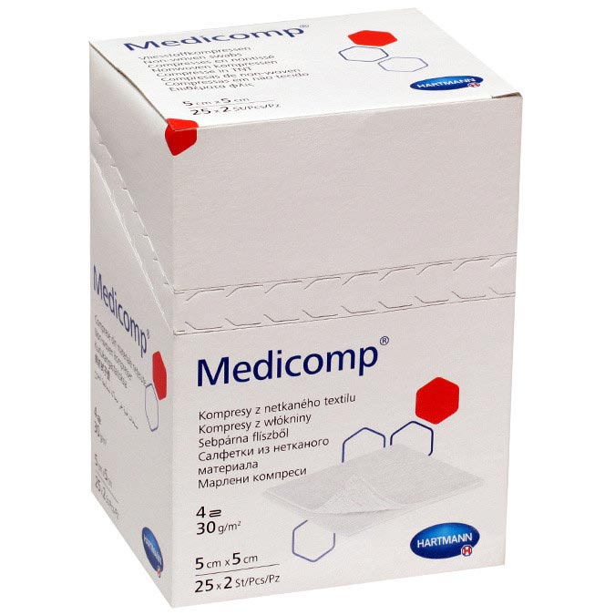 HARTMANN Medicomp Compresse in TNT sterili 4 strati