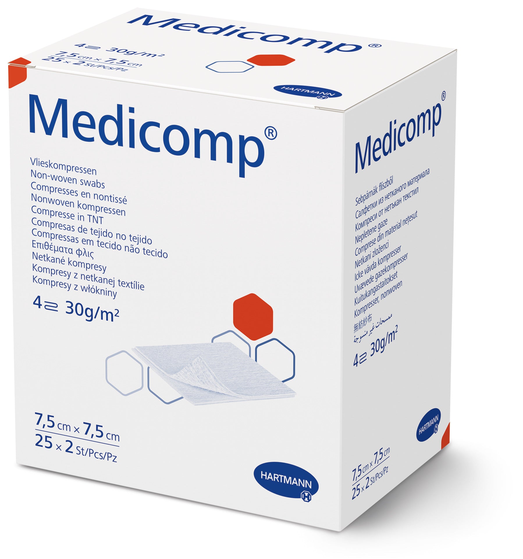 HARTMANN Medicomp Compresse in TNT sterili 4 strati