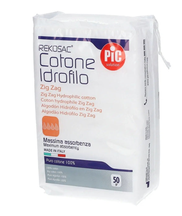 Cotone Idrofilo Zig Zag Rekosac PIC Solution