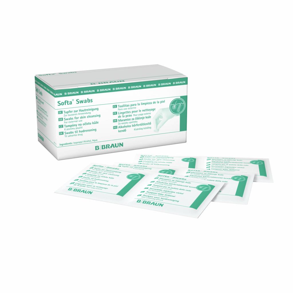 Softa Swabs Tamponi alcol isopropilico 70% - conf.100