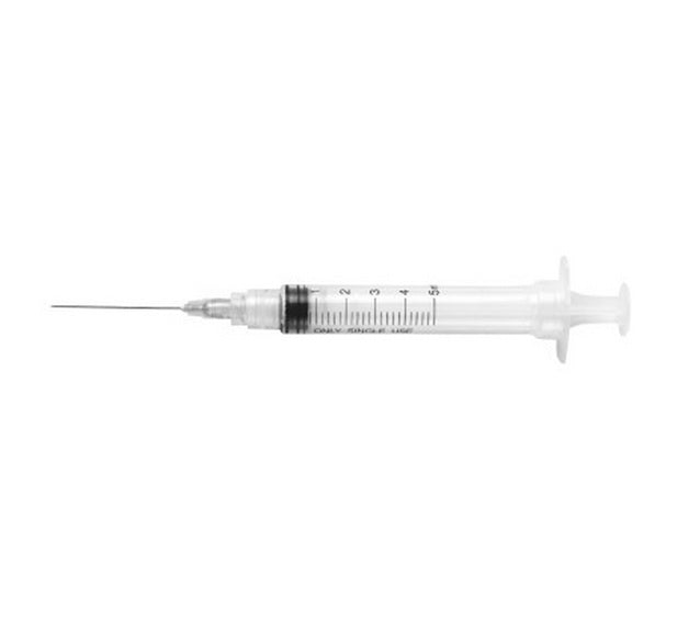 RAYS Siringhe insulina Insu/Light da 0,5 ml con ago residuo zero