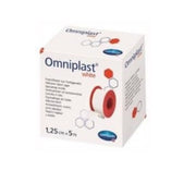 HARTMANN Omniplast White Textil-Heftpflaster - weiße Einzelrolle