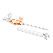 Ago cannula 2 vie con alette G14X45, ø 2.1mm, 305ml/min.Arancio CF.100 PZ