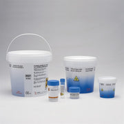 Provetta 16x60 con etichetta tappo a pressione preriempiti con formaldeide tamponata al 4% capacità 5 ml 50 pz.