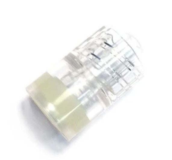 Tappo Luer Lock Sterile - Maschio con punto iniezione - 37,5 x 60 mm