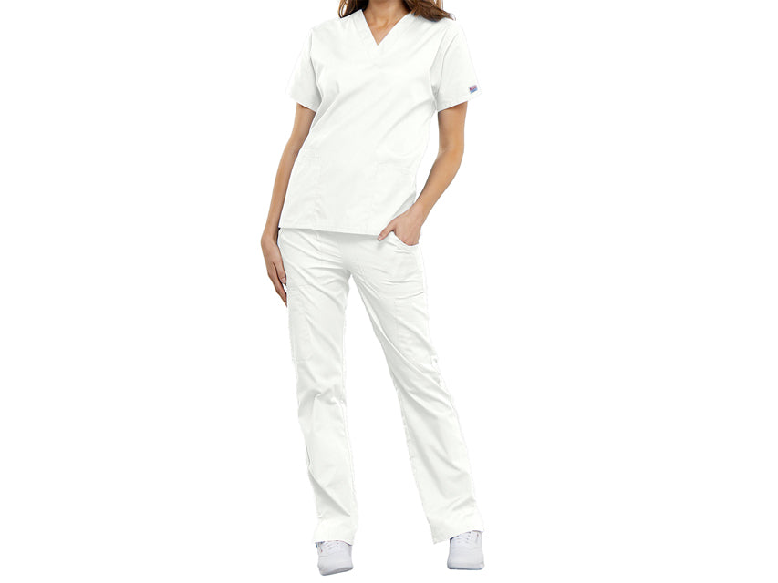 Casacca donna Cherokee WorkWear Originals - scollo a V