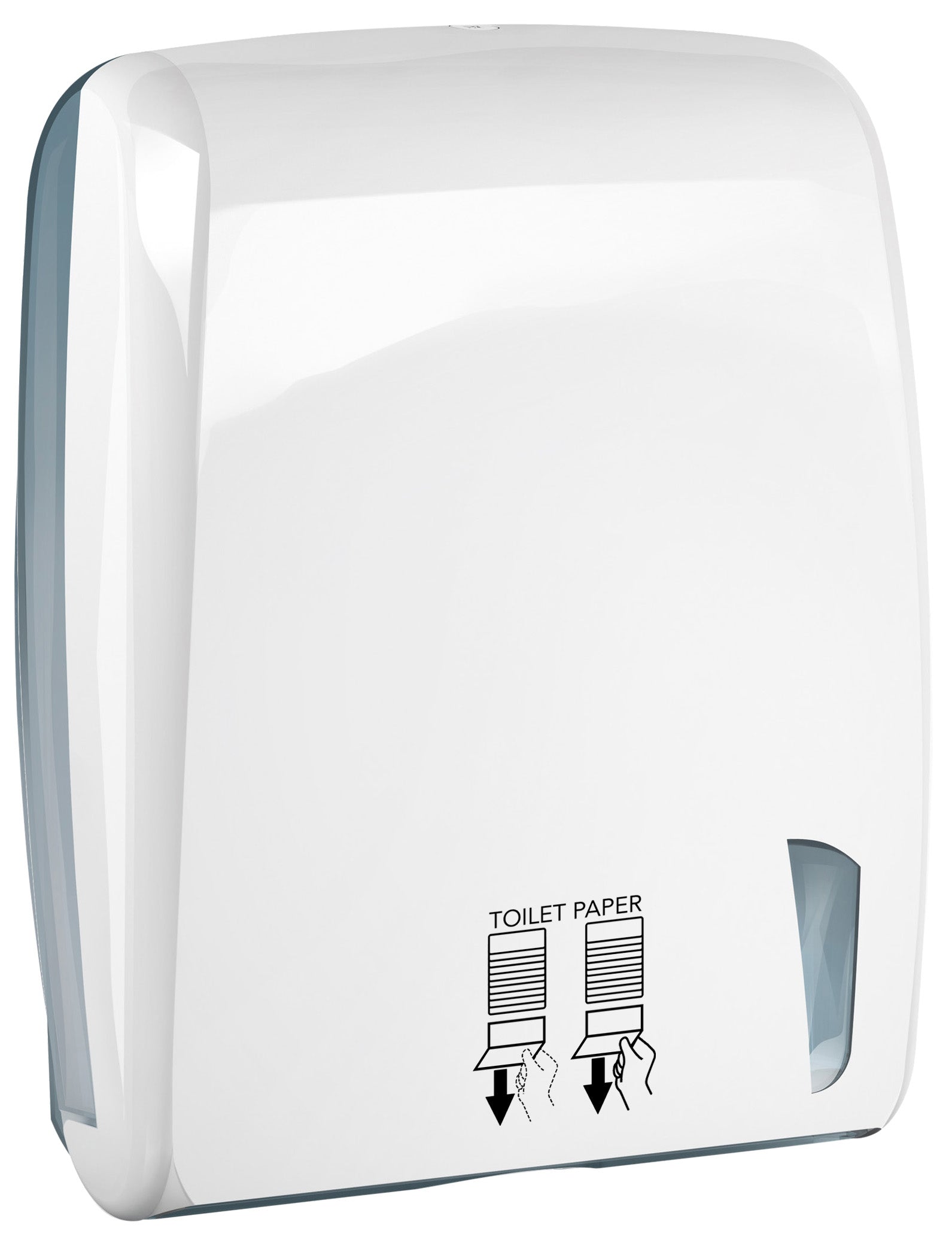 Dispensador de papel higiénico intercalado de doble columna - SKIN TOILET BIVUZETA 969