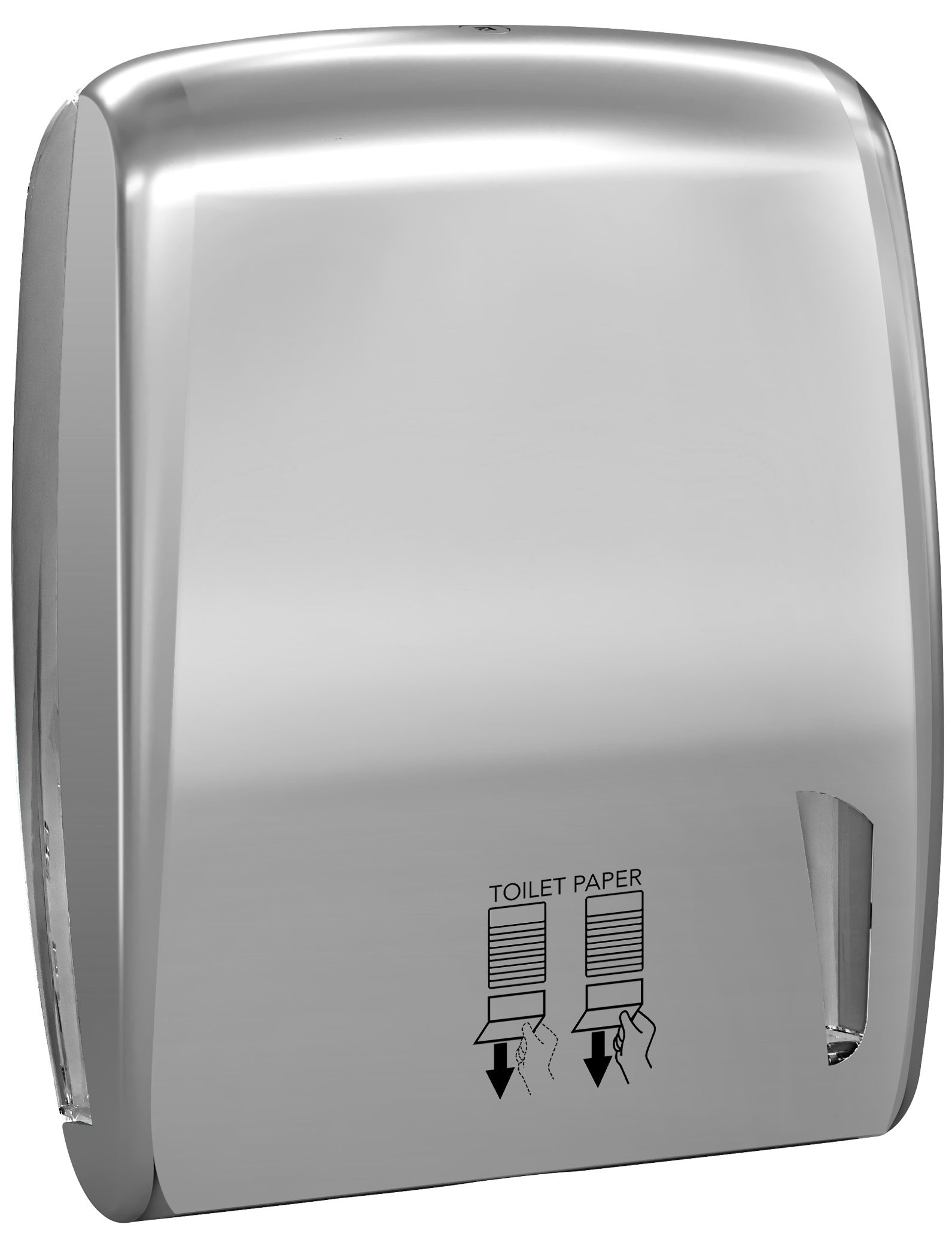 Dispensador de papel higiénico intercalado de doble columna - SKIN TOILET BIVUZETA 969