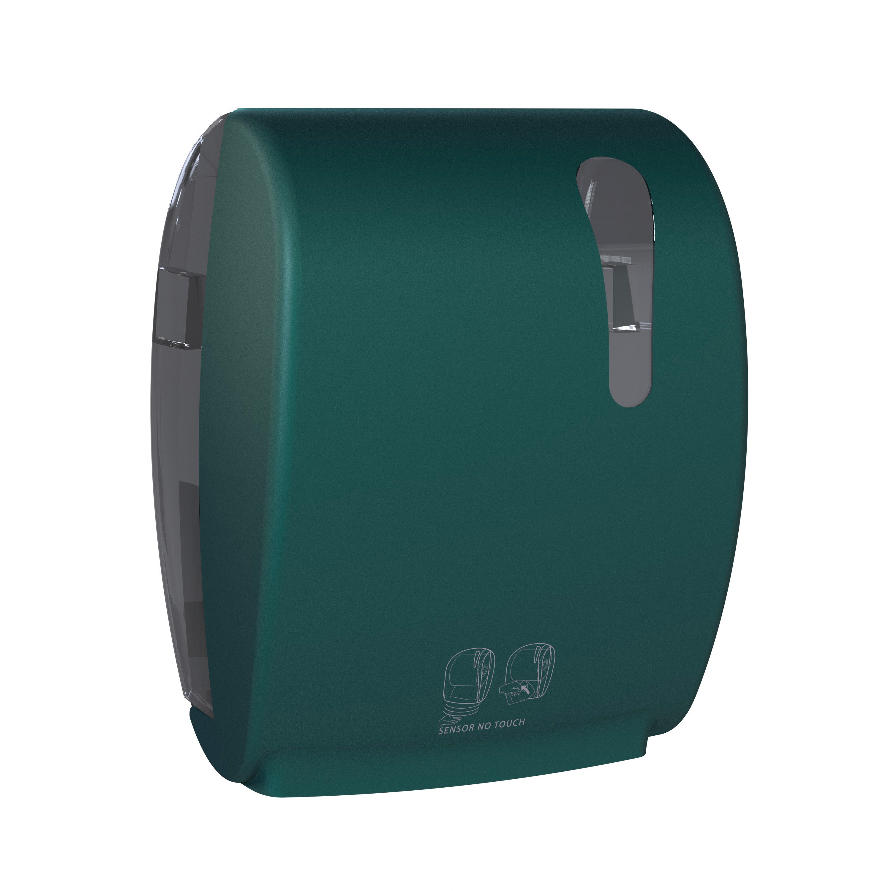Dispensador electrónico de rollo de papel secamanos - KOMPATTO ADVAN-E 875 Ecolored