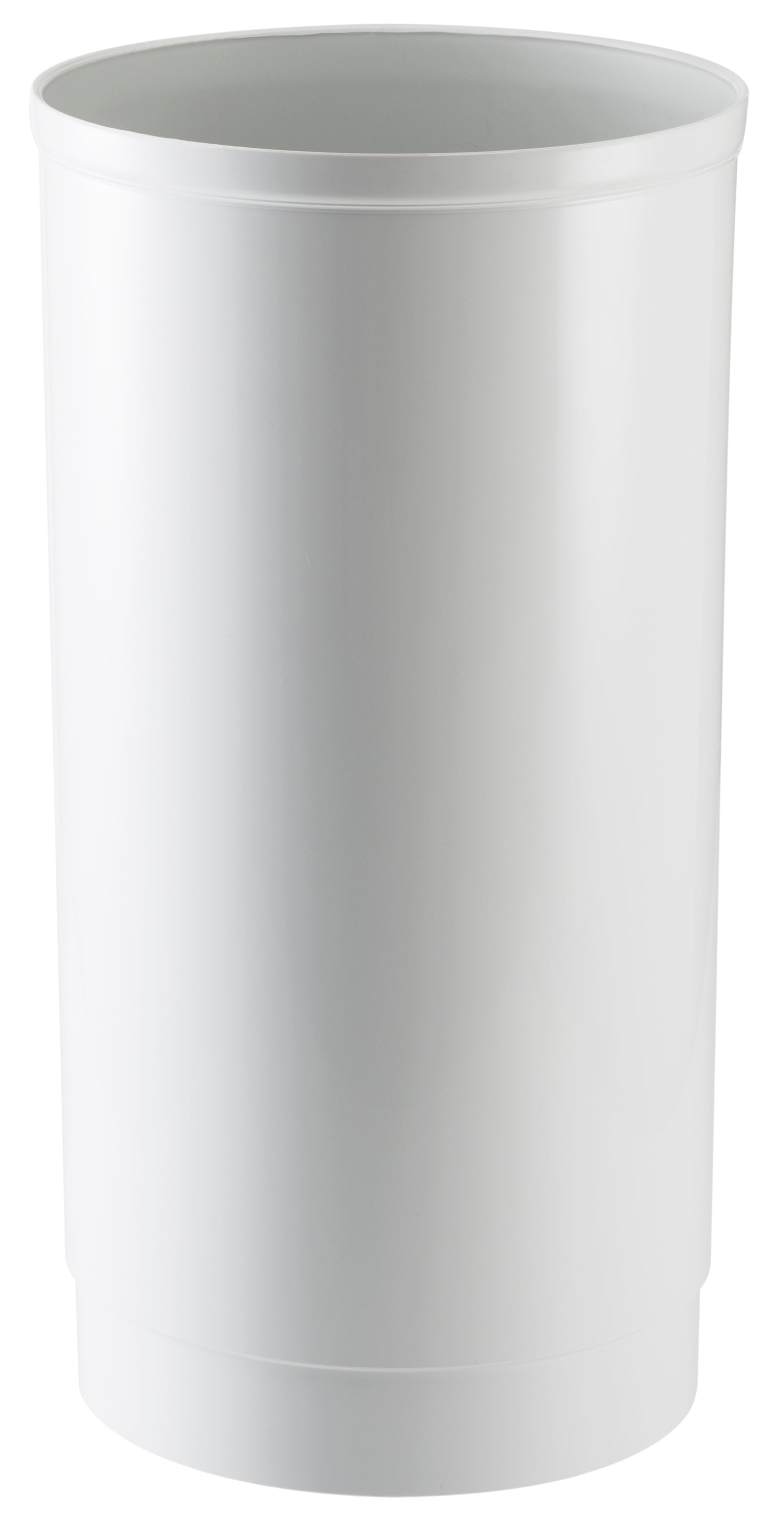 Cestino gettacarta cilindrico 24 L - SUPER TANDEM 822 - Bianco