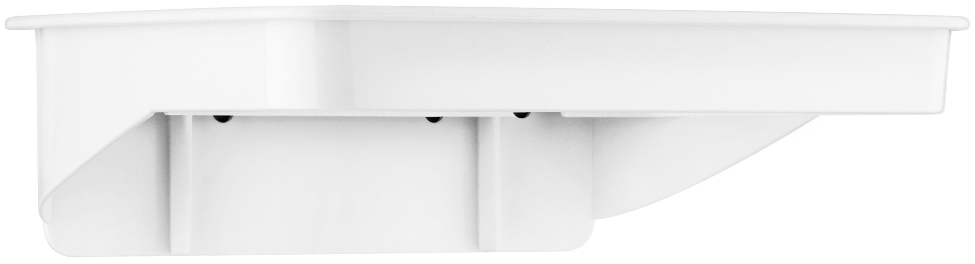 Supporto a muro per cestino rettangolare 579 - 664