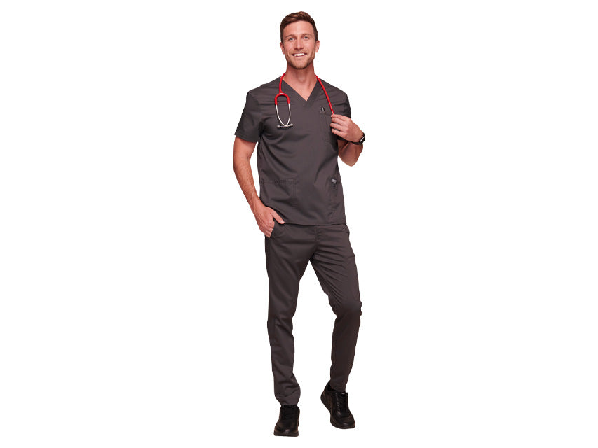 Cherokee Revolution Casacca uomo con scollo a V - grigio scuro - XL