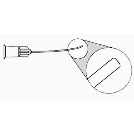 Ago per vie lacrimali cannula curva 26G X 28mm - conf.20 pz