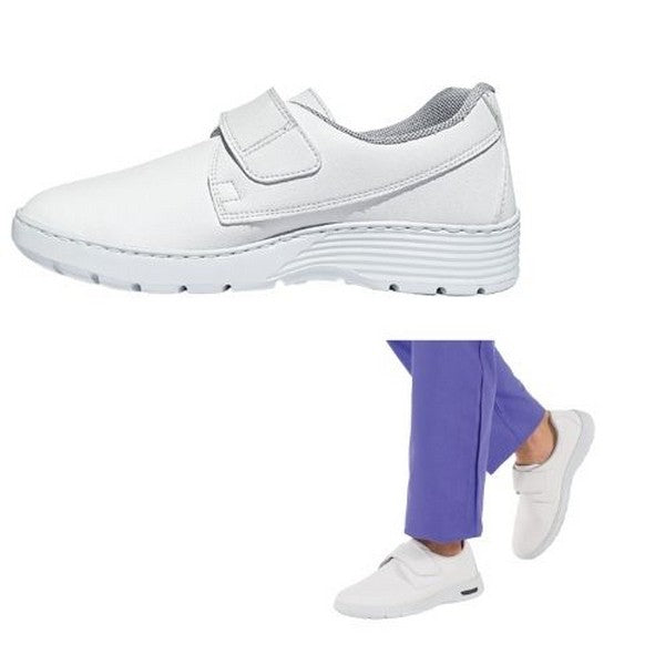 Scarpa professionale HF200 - con strap - bianca