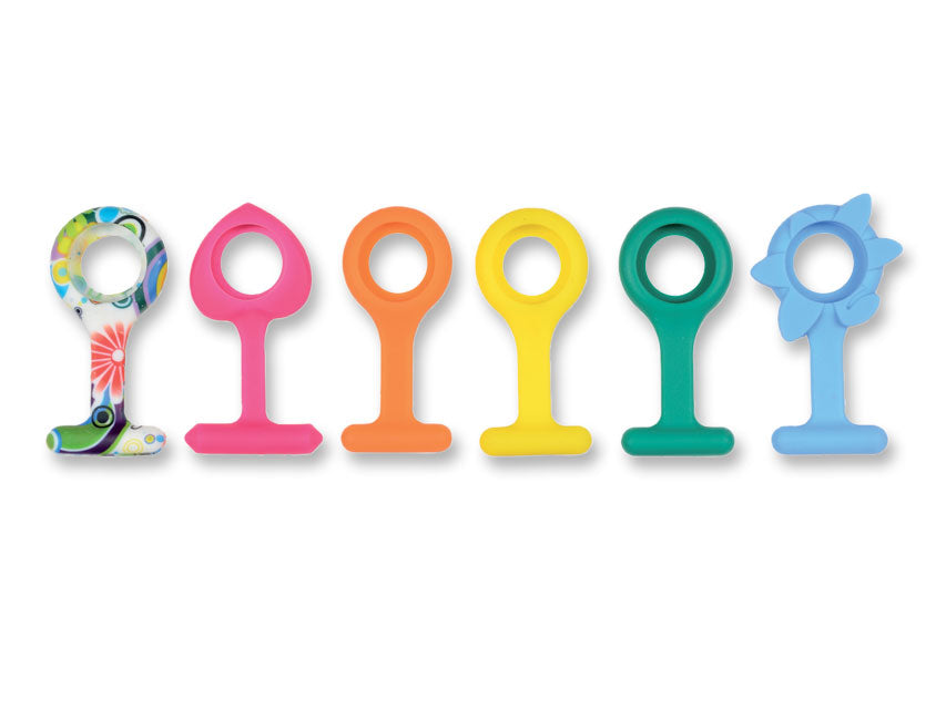 Kit guaine silicone per orologi rotondi - kit 6 pz.