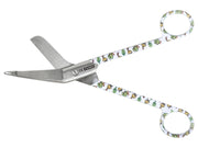 Stainless steel bandage scissors - caterpillar pattern