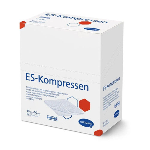 HARTMANN ES-Kompressen Compresse di garza sterile tit17 12str